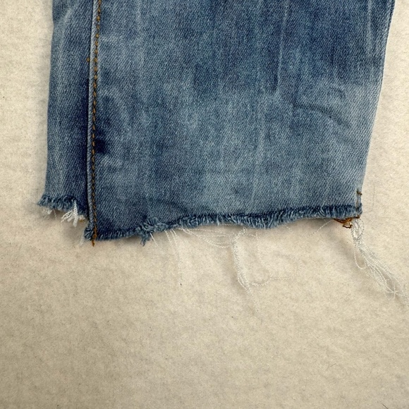 V 1969 Italia Skinny Cropped Jeans Womens Size 26/2 Light Medium Blue Mid Rise - Picture 12 of 14